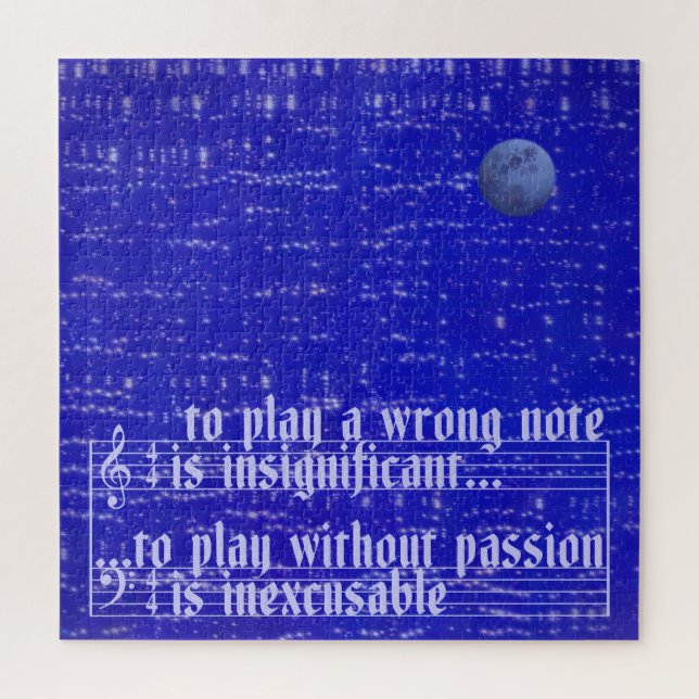 Quebra-cabeça Moon Music Puzzle (Vertical)