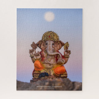 Quebra-cabeça Moon Over Ganeshji, 16x20 jigsaw puzzle