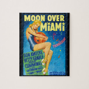 Quebra-cabeça Moon Over Miami Movie Poster