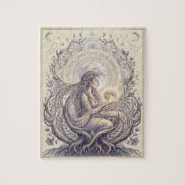 Quebra-cabeça Moon Priestess Goddess