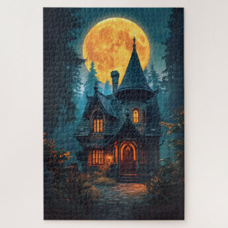Quebra-cabeça Moonlit Witch Cottage puzzle 