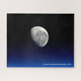 Quebra-cabeça Moonset, Estação Espacial Internacional, 2016