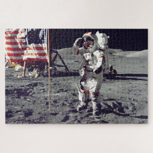 Quebra-cabeça Moonwalk Apollo 17