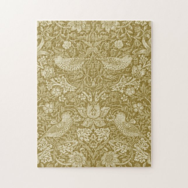 Quebra-cabeça Morango Ladrão Dourado, William Morris (Vertical)