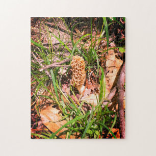 Quebra-cabeça Morel amarelo solitário