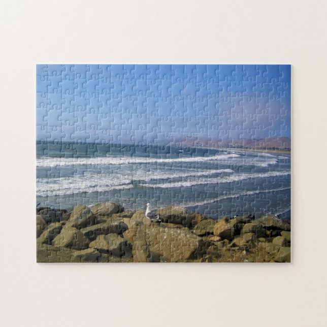 Quebra-cabeça Morro Bay, Califórnia (Horizontal)