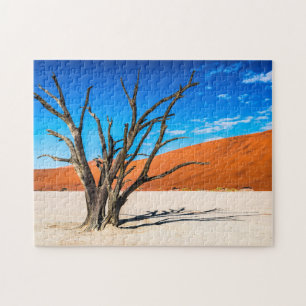 Quebra-cabeça Morto em Deadvlei, Namíbia