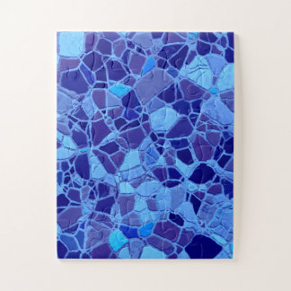 Quebra-cabeça mosaico C quebrado