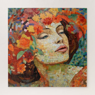 Quebra-cabeça Mosaico da Coroa da Mulher