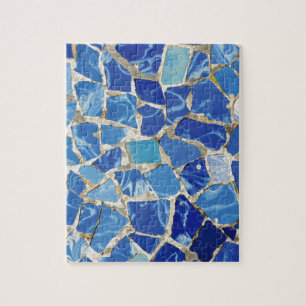 Quebra-cabeça Mosaicos Gaudi com toque de óleo