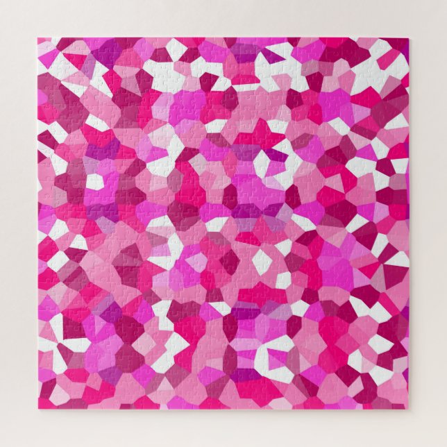 Quebra-cabeça Mosaicos Rosa (Vertical)