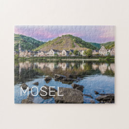 Quebra-cabeça Moselle Ediger Eller Sunset River Cochem Souvenir