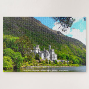 Quebra-cabeça Mosteiro de Kylemore Connemara Galway Irlanda. Que