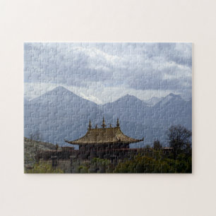 Quebra-cabeça mosteiro de Sera, Lhasa & Tibet/Himalaia