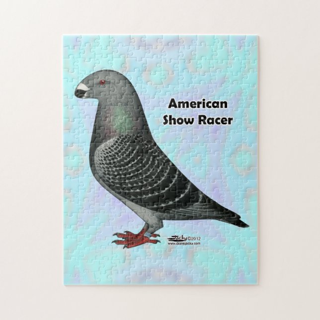 Quebra-cabeça Mostrar ASR do Racer (Vertical)