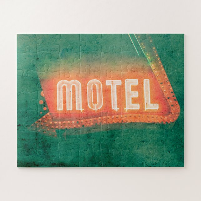 Quebra-cabeça Motel Antigo (Horizontal)