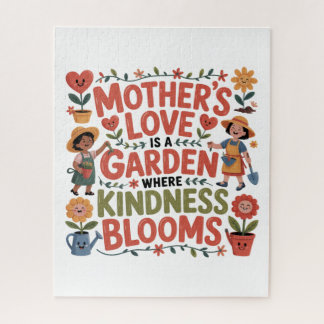 Quebra-cabeça Mother’s Love Is A Garden Where Kindness Blooms
