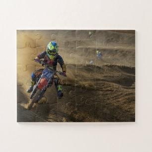 Quebra-cabeça Moto Extremamente Motocross Motociclismo Bicicleta