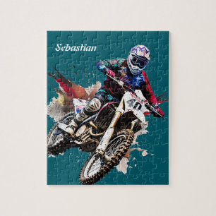 Quebra-cabeça Moto personalizado