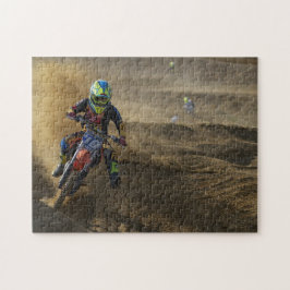 Quebra-cabeça Motocicleta de Motocross Extremo Esporte Motocicli