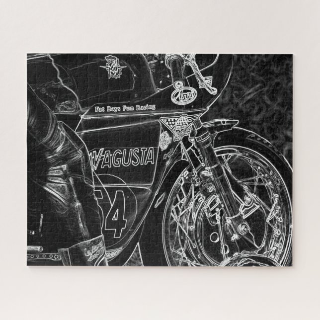 Quebra-cabeça Motociclo 1 16x20 520pc jpcnm (Horizontal)