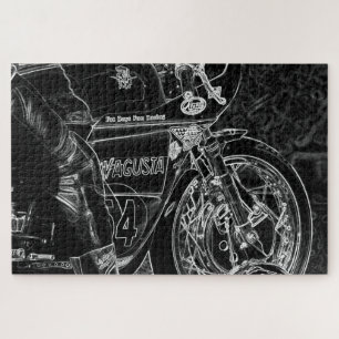 Quebra-cabeça Motociclo 1 20x30 1014pc jpcn
