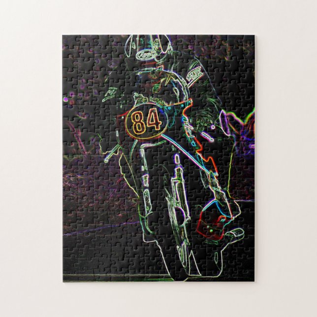 Quebra-cabeça Motociclo 2 11x14 252pc jpcna (Vertical)