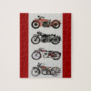 QUEBRA-CABEÇA MOTOCICLOS DE VINTAGEM