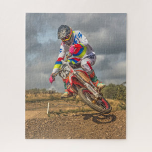 Quebra-cabeça Motocross action