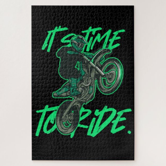 Quebra-cabeça motocross livre (Vertical)