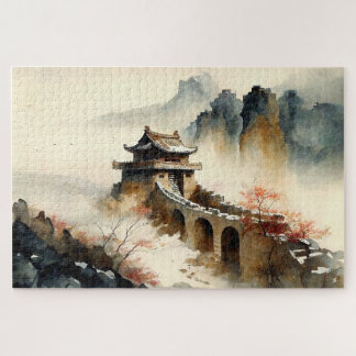 Quebra-cabeça Motografia aquática chinesa: Muro do Excelente