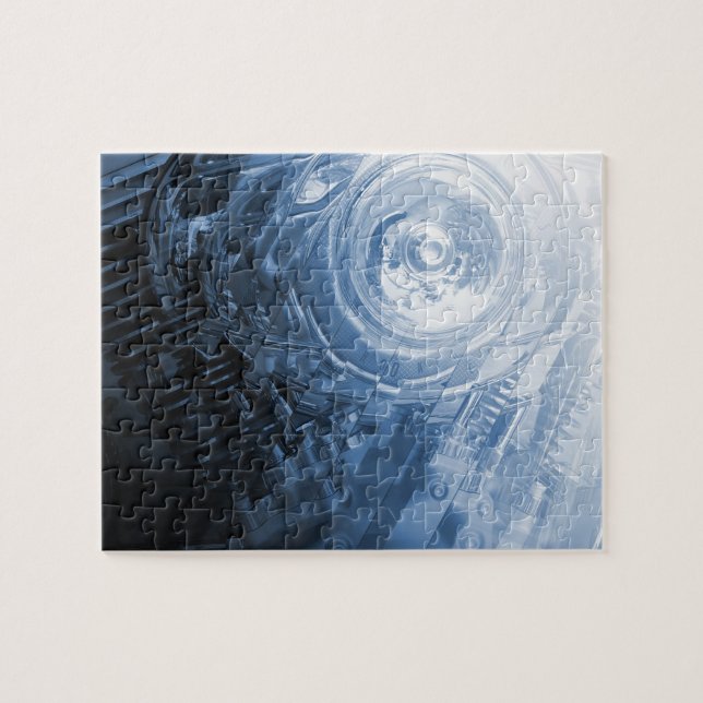 Quebra-cabeça Motor de motociclo (Horizontal)