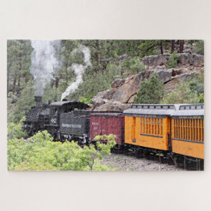 Quebra-cabeça Motor de trem a vapor, Colorado 9