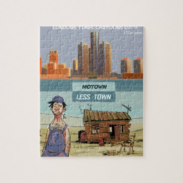 Quebra-cabeça Motown MenosTown Engraçado (Vertical)