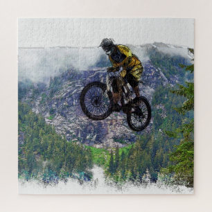 Quebra-cabeça Mountain Air BMXer - BMX Rider 