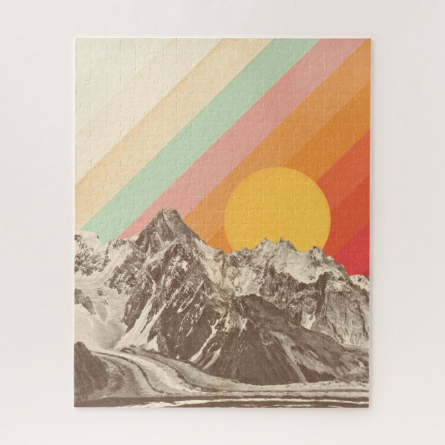 Quebra-cabeça Mountainscape 1% pipe% Florent Bodart (Vertical)