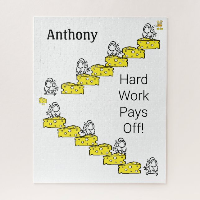 Quebra-cabeça Mouse Cheese Duro paga (Vertical)