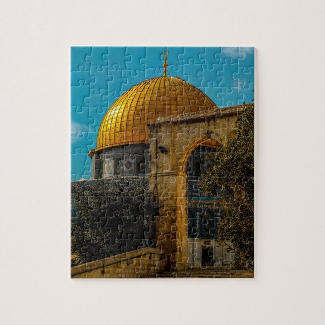 Quebra-cabeça Muçulmano de Jerusalém Al Aqsa (Vertical)