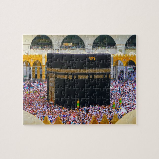 Quebra-cabeça Muçulmano Makkah al-Mukarramah Kaaba (Horizontal)