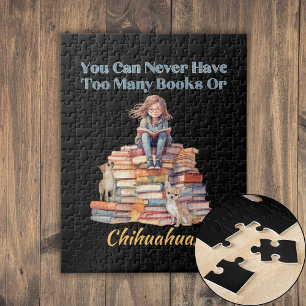 Quebra-cabeça Muitos Livros ou Chihuahuas