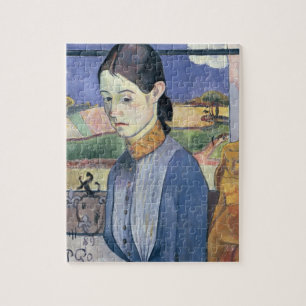 Quebra-cabeça Mulher bretão nova, 1889 (óleo em canvas)
