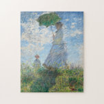 Quebra-cabeça Mulher Claude Monet com Parasol / La Promenade<br><div class="desc">Esta quebra-cabeça é impressa com uma pintura de 1875 de Claude Monet,  mostrando a sua esposa Camille Monet e o seu filho Jean Monet durante um passeio. Para uma coleção de outros quebra-cabeça,  e outros produtos,  visite nossa loja e veja.</div>