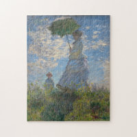 Mulher com Parasol | Paisagem Francesa