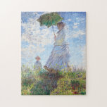 Quebra-cabeça Mulher com Parasol por Claude Monet<br><div class="desc">Mulher com Parasol por Claude Monet</div>