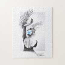 Mulher dançante de Swan balé Arte surreal