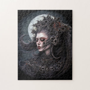 Quebra-cabeça Mulher demônio: Rainha Dark Fantasy Art