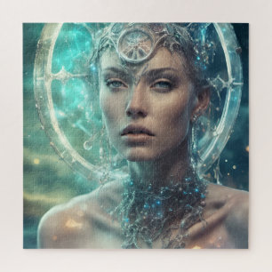 Quebra-cabeça Mulher do Espaço Bela Cifi