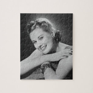 Quebra-cabeça Mulher glamoroso