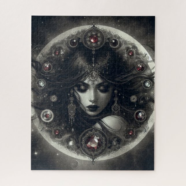 Quebra-cabeça Mulher Mística (Vertical)