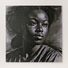 Quebra-cabeça Mulheres "Jasmine" Em Carvão